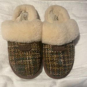 Ugg Coquette plaid slippers